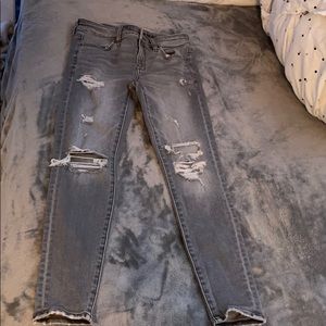 american eagle jeans size 0 short